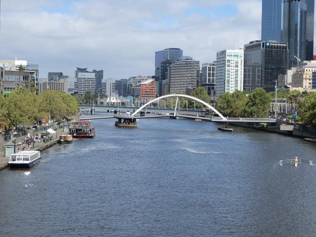Melbourne Southbank Yarra River – Victoria, Australia – photo 1