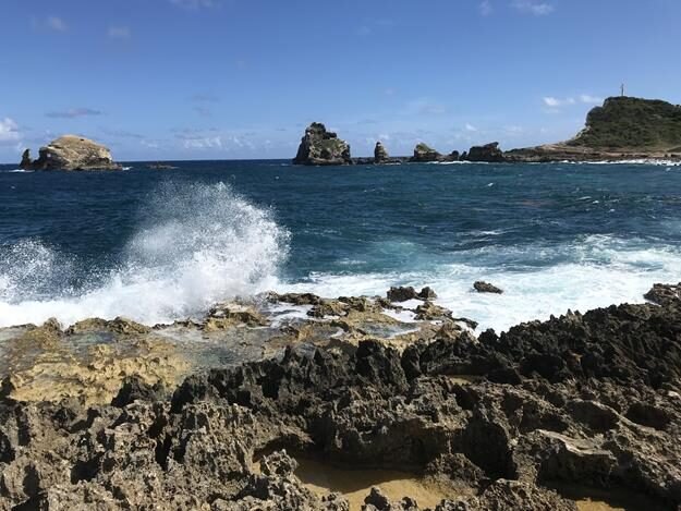 Pointe des Chateaux, Guadeloupe — photo 1