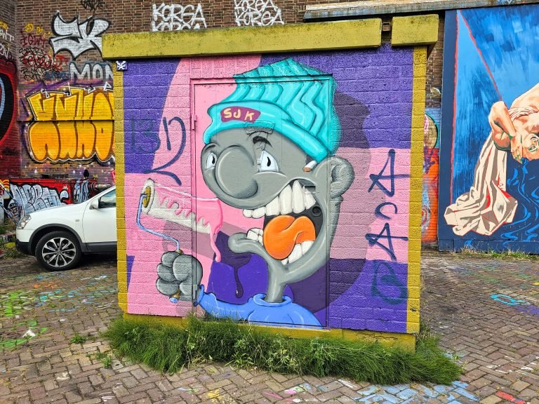 Street art, Amsterdam, Netherlands – North Holland – photo 7